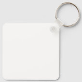 Personalized Ballet Slippers Keychain キーホルダー (裏面)