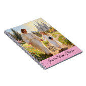 Personalized Baptism Journal for Girls ノートブック (右側)