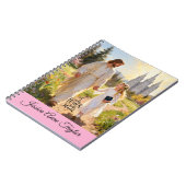 Personalized Baptism Journal for Girls ノートブック (左側)
