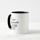 Personalized Bare-Minimum Energy Mix Gift Coffee マグカップ (正面左)