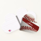  Personalized Baseball ノートブック (内部)
