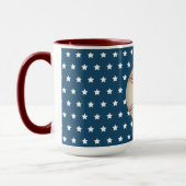 Personalized Baseball Stars Mug マグカップ (左)