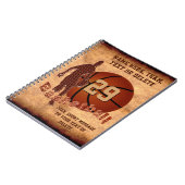 Personalized Basketball Gift Ideas, Basketball  ノートブック (左側)