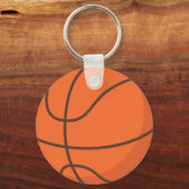 Personalized Basketball Keychain Team Player キーホルダー (裏面)