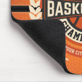 Personalized Basketball Team Player Custom Athlete マウスパッド (コーナー)