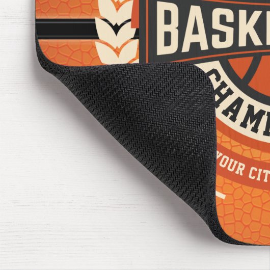 Personalized Basketball Team Player Custom Athlete マウスパッド (コーナー)