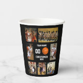 Personalized Basketball Theme Senior Night Party 紙コップ (裏面)