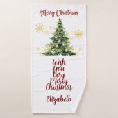 Personalized Bath Towel バスタオル (バスタオル)