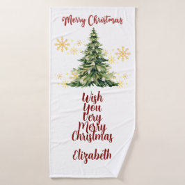 Personalized Bath Towel バスタオル