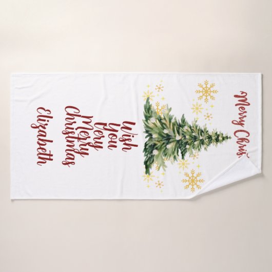 Personalized Bath Towel バスタオル (バスタオル)