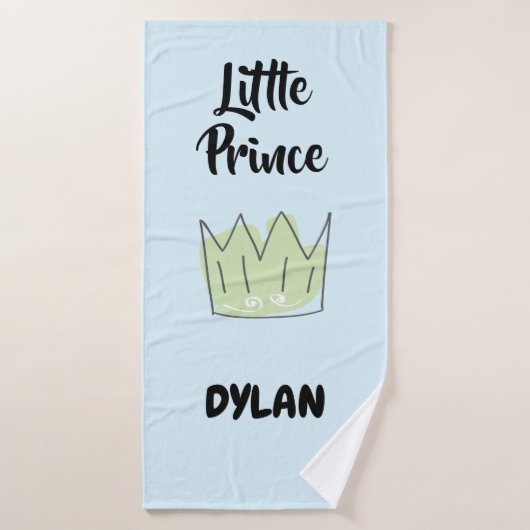 Personalized Bath Towels & Washcloth Set for Boy  バスタオルセット (バスタオル)