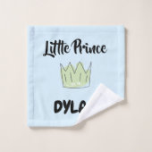 Personalized Bath Towels & Washcloth Set for Boy  バスタオルセット (ウォッシュタオル)