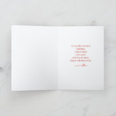 Personalized Be Mine Westie Valentine Card シーズンカード (内部)