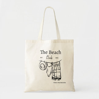 Personalized Beach Club Bachelorette Tote Bag  トートバッグ