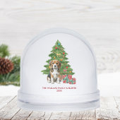 Personalized Beagle Dog Christmas