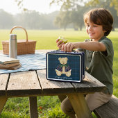 personalized Bear cute modern メタルランチボックス