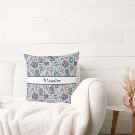 Personalized Beauty and the Beast Book Girl クッション