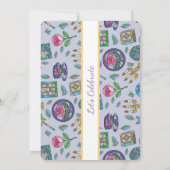 Personalized Beauty and the Beast Book Girl 招待状 (裏面)