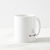 Personalized Because of You Lives Are Better コーヒーマグカップ (正面右)