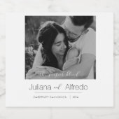 Personalized Beer Bottle Label ビールラベル (シングルラベル)