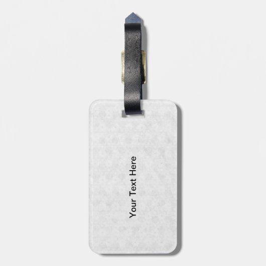 Personalized Benjamin Japanese Kanji Name Design ラゲッジタグ (裏面縦)