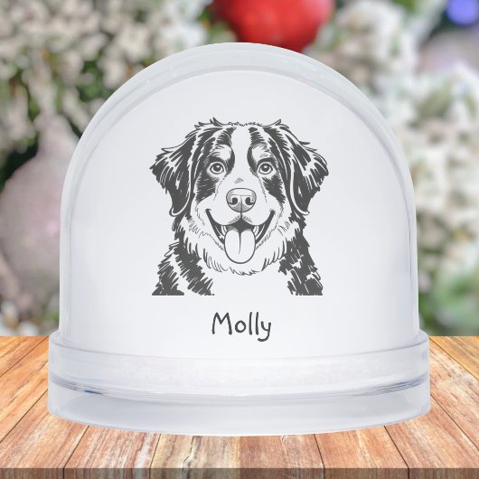 Personalized Bernese Mountain Dog Christmas