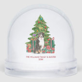 Personalized Bernese Mountain Dog Christmas (裏面)