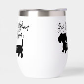 Personalized Best Dachshund Mom Mug (左面)