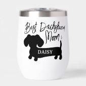 Personalized Best Dachshund Mom Mug (正面)