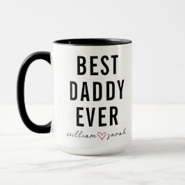 Personalized Best Daddy Ever | Custom Father’s Day マグカップ