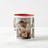 Personalized BEST DADDY Photo|Custom Father’s Day マグカップ (中央)