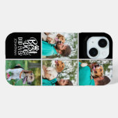 Personalized Best Dog Dad – Collage 4-Photos Case-Mate iPhoneケース (裏面 (横))