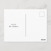 Personalized “Best Dog Ever” Dog Newspaper ポストカード (裏面)