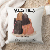 Personalized best friend est friendship  クッション (ブランケット)