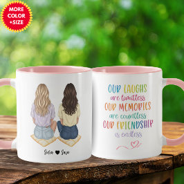 Personalized Best Friend Mug for Women | Funny Fri マグカップ