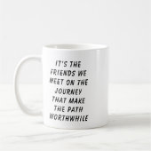 Personalized Best Friend Mug | Friendship Day コーヒーマグカップ (左)