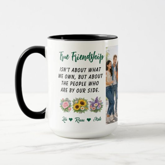Personalized Best Friend Mug | Friendship Day マグカップ (左)