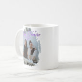 Personalized Best Friend Mug with Photo | BFF Gift コーヒーマグカップ (正面左)