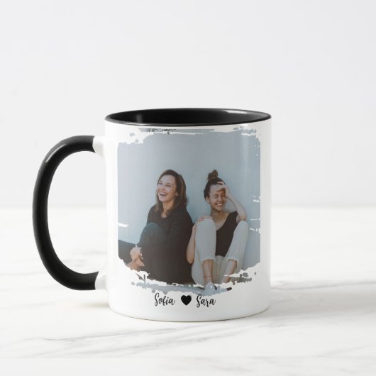 Personalized Best Friend Mug with Photo | BFF Gift マグカップ (左)