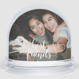 Personalized Best Friends Modern Script Photo