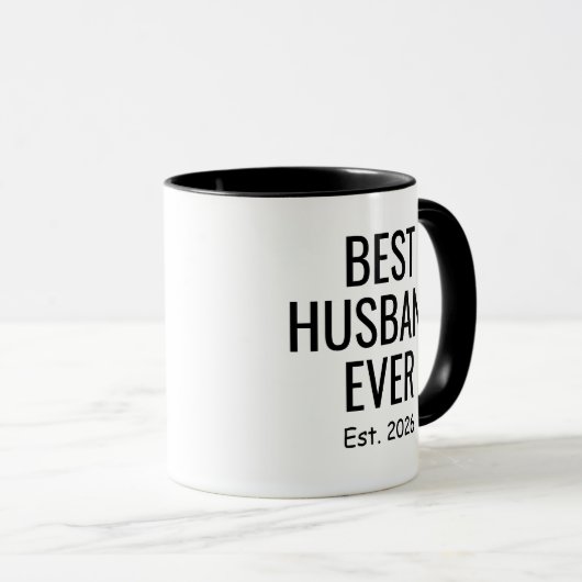 Personalized Best Husband Ever Mug  マグカップ (正面右)
