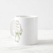 Personalized Best Mom Ever Mug with Name コーヒーマグカップ (正面左)