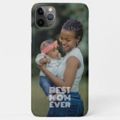 Personalized Best Mom Ever Photo Case-Mate iPhoneケース (裏面)