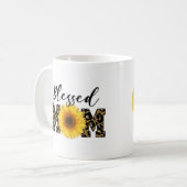 Personalized Best Mom Ever Photo Mug コーヒーマグカップ (正面左)