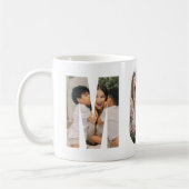 Personalized Best Mom Ever Photo Mug コーヒーマグカップ (左)