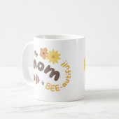 Personalized Best Mom Ever Photo Mug コーヒーマグカップ (正面左)