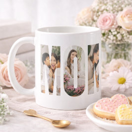 Personalized Best Mom Ever Photo Mug コーヒーマグカップ