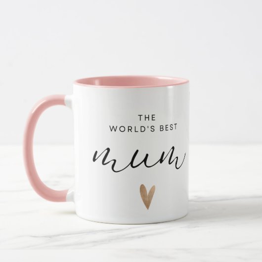 Personalized Best Mom Ever Photo Mug マグカップ (左)