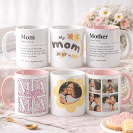 Personalized Best Mom Ever Photo Mug マグカップ