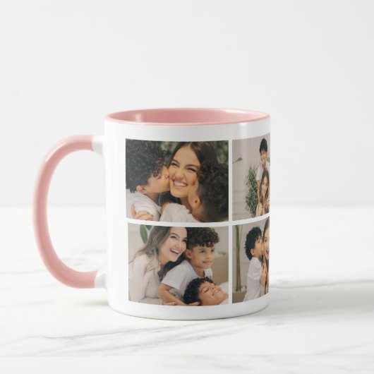 Personalized Best Mom Ever Photo Mug マグカップ (左)